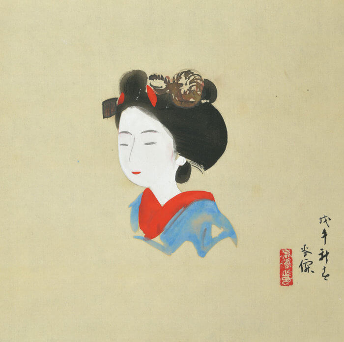 Tsuchida Bakusen “Maiko” 