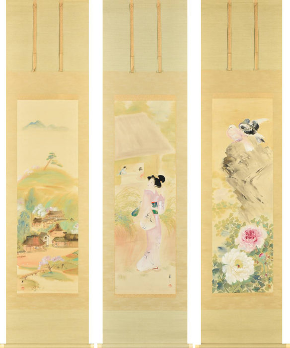 Yamamoto Shoun “Three Themes of  Flowers” 
