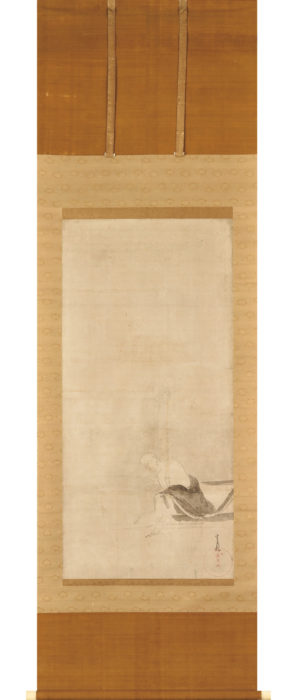 Tawaraya Sotatsu “Sensu Tokujo（Chinese Buddhist Monk）” 