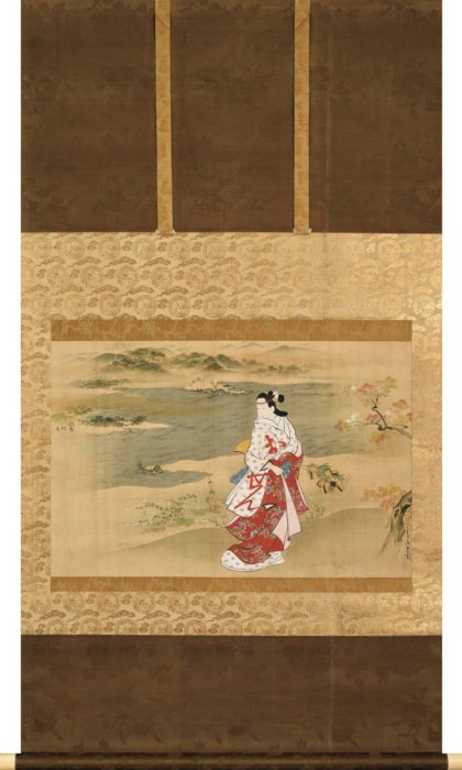 Miyagawa Choshun “Beauty at Sumida River” 