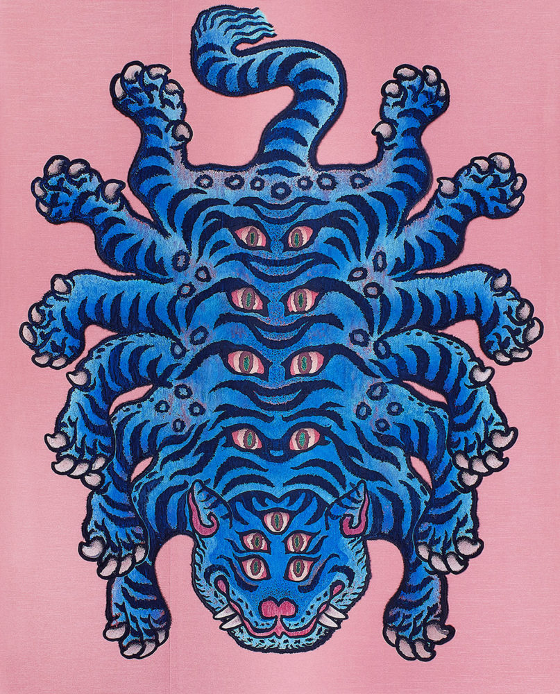 鈴木博雄「MONSTER」F100（162.0×130.3cm）