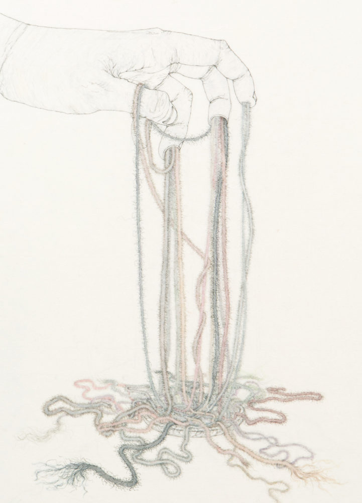 田中美穂「習作ーかわらけ投げ」