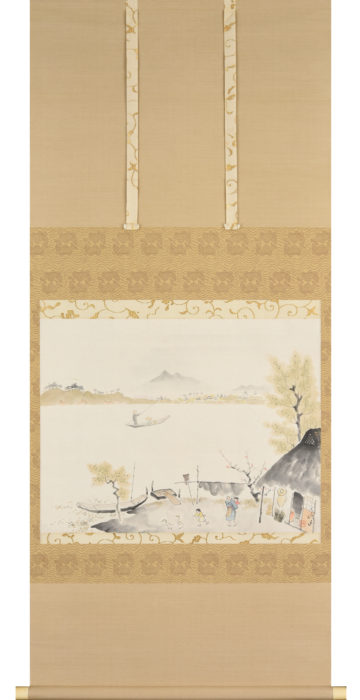 Sakai Sanryo  “Spring by Lakeside” 