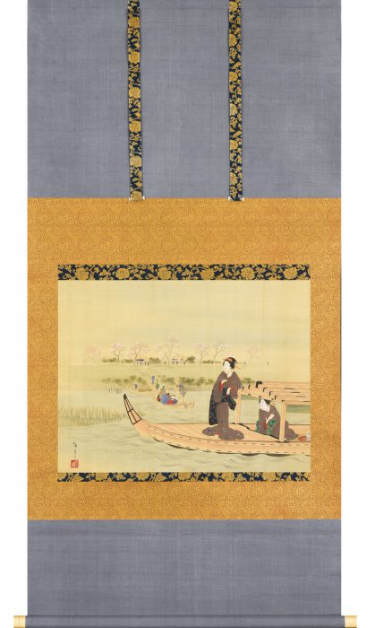 Utagawa Hiroshige II “Sumida-river Boating” 