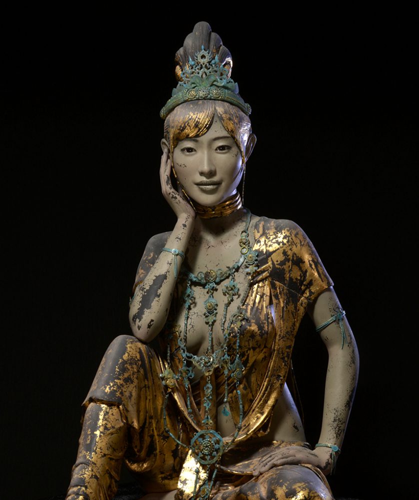 九千房 政光「弥勒菩薩思惟坐像」2022