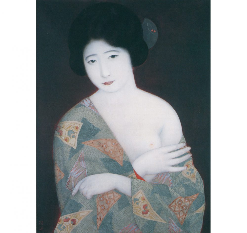 北野恒富 「婦人」 （1929）
