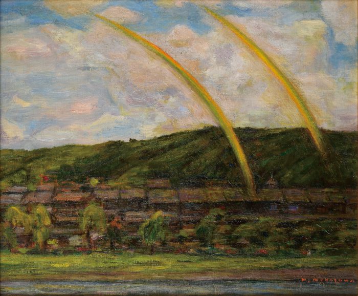 Nakazawa Hiromitsu “Rainbow on the Kamogawa River” 