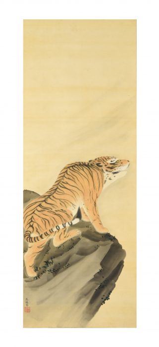 Mitsui Takanori “Wang Xizhi, Dragon and Tiger” 