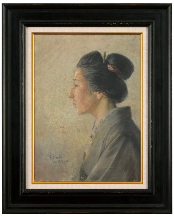 Wada Eisaku “Portrait of Tanaka Takiko” 