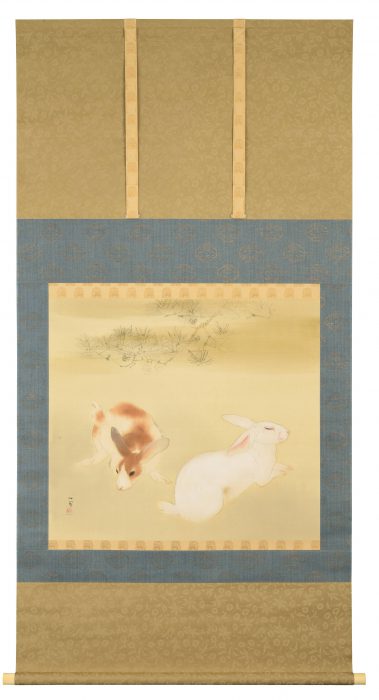 Hashimoto Kansetsu “Two Rabbits” 