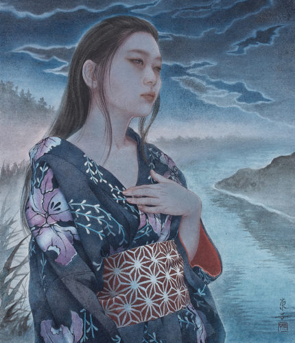 岡本 東子「十三夜(泉鏡花『高野聖』より)」2020