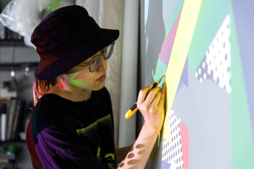 松村咲希 制作風景