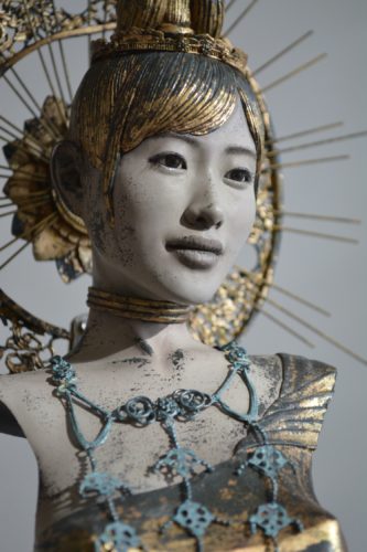 九千房政光「大日如来胸像」