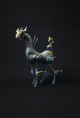 上根 拓馬「四大聖獣 麒麟」2021