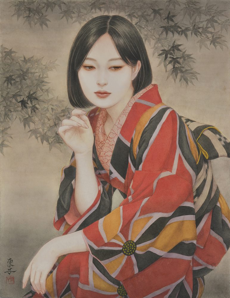 岡本東子2025「宵庭のかげろひ」