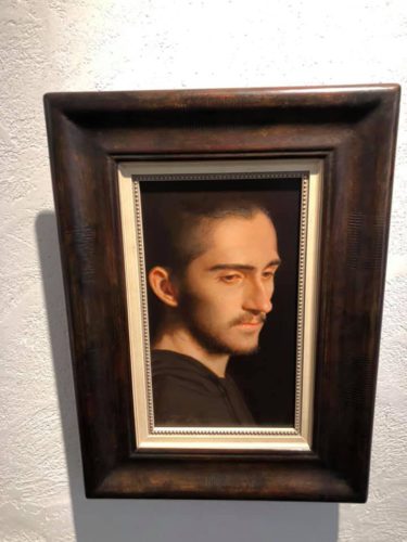 蔵丘洞画廊にて。Solo Exhibition of Takahiro Hara at Zokyudo Gallery, Kyoto