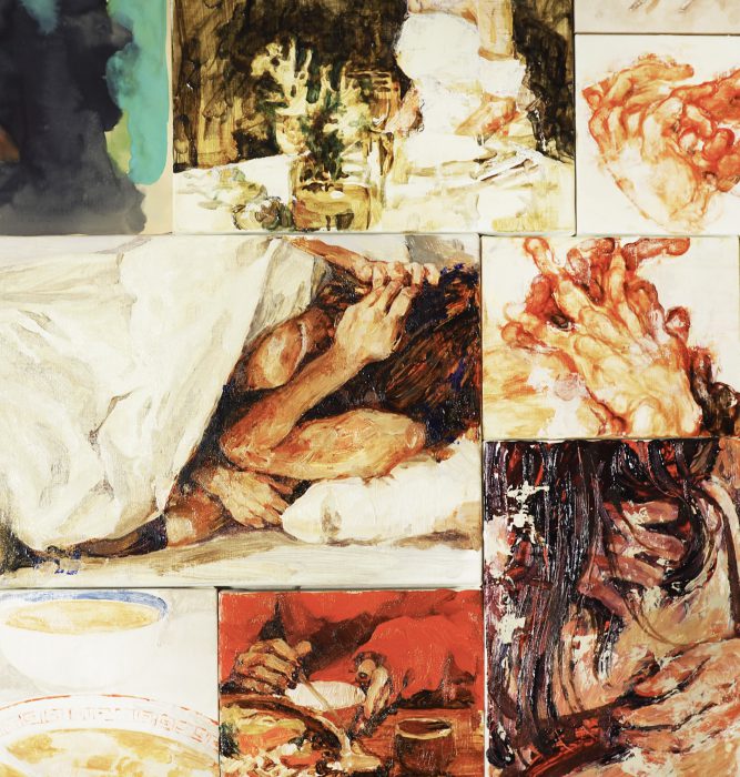 沖綾乃個展「糸を縒る」