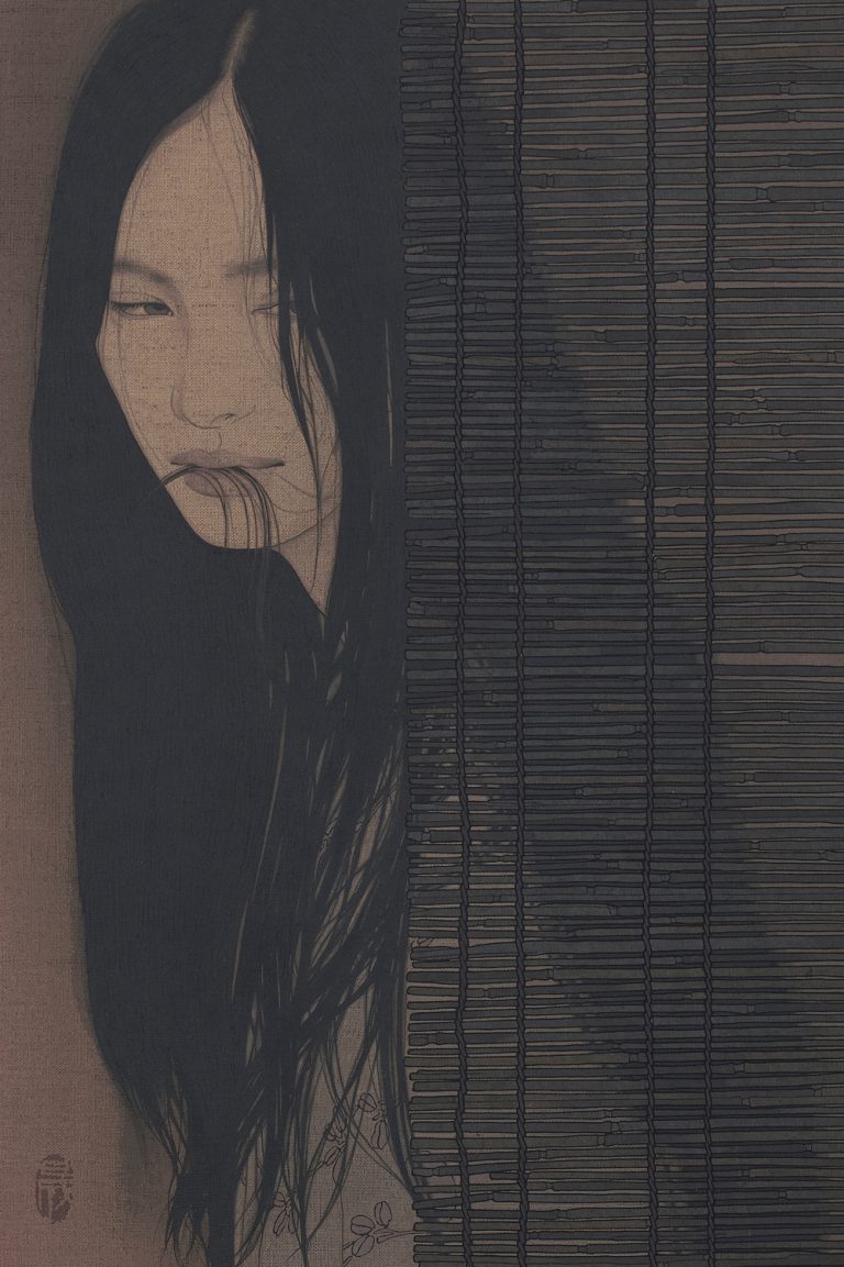 池永康晟2015「草簾・噛む」