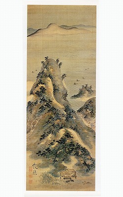 池大雅　「児島湾真景図」　(細見美術財団蔵)