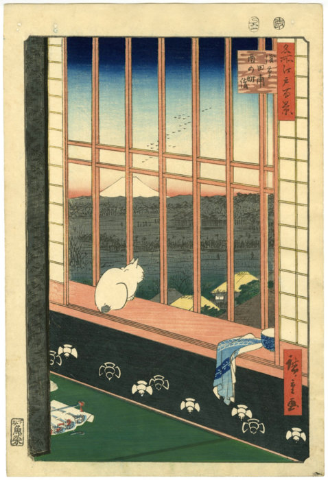 歌川 広重「名所江戸百景 浅草田甫酉の町詣」の販売 | 美術品販売
