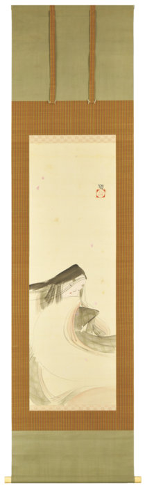 北野 恒富「小野小町」