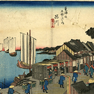 G様 ｜ ご購入：広重「東海道五十三次 品川宿」