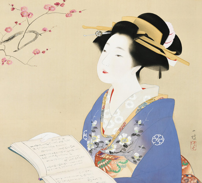 伊藤 小坡「早春」の販売 | 美術品販売｜東京銀座ぎゃらりい秋華洞