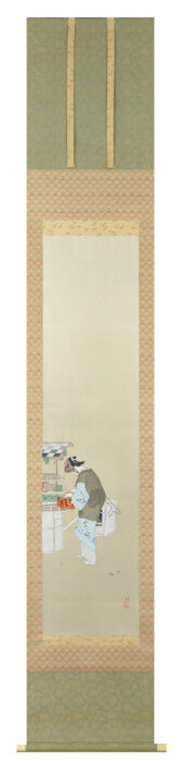 伊藤 小坡「虫売」