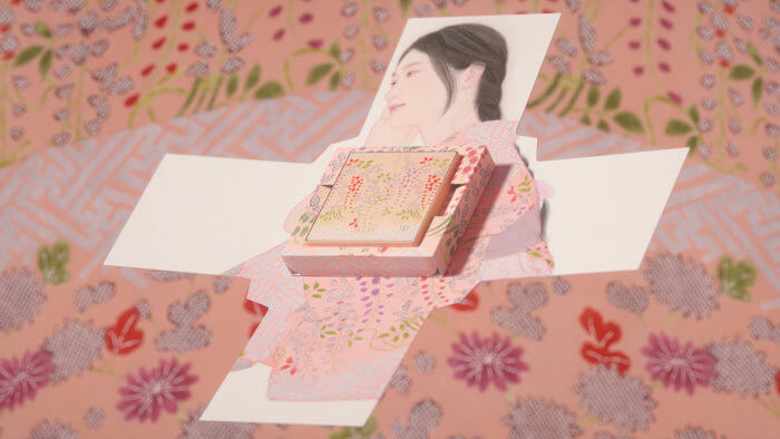 大竹彩奈さんの作品が化粧品のパッケージになりました