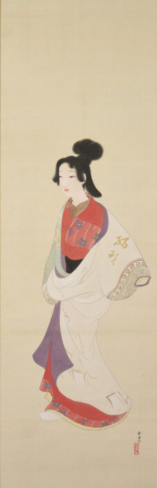 栗原 玉葉「寛文美人図」