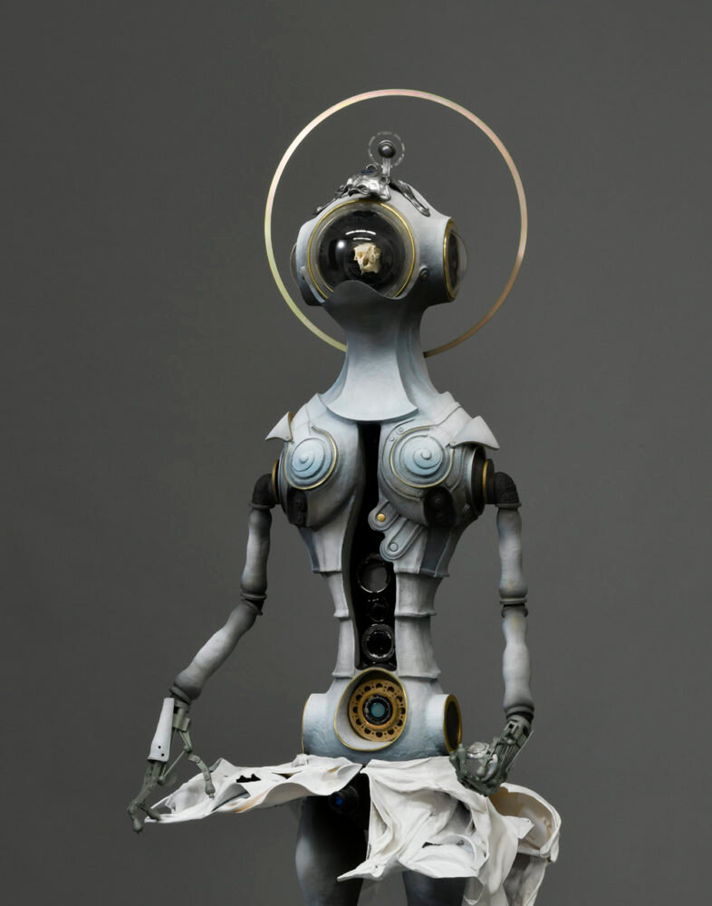 上根拓馬「12ガーディアンズ , the Devas 月天」(部分)190.0×100.0×60.0cm