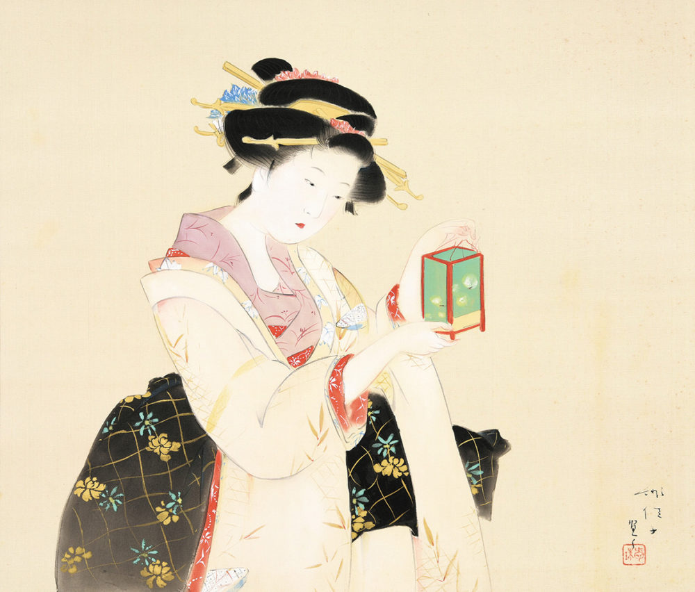 艶めき眩しい、夏美人 | 美術品販売｜東京銀座ぎゃらりい秋華洞