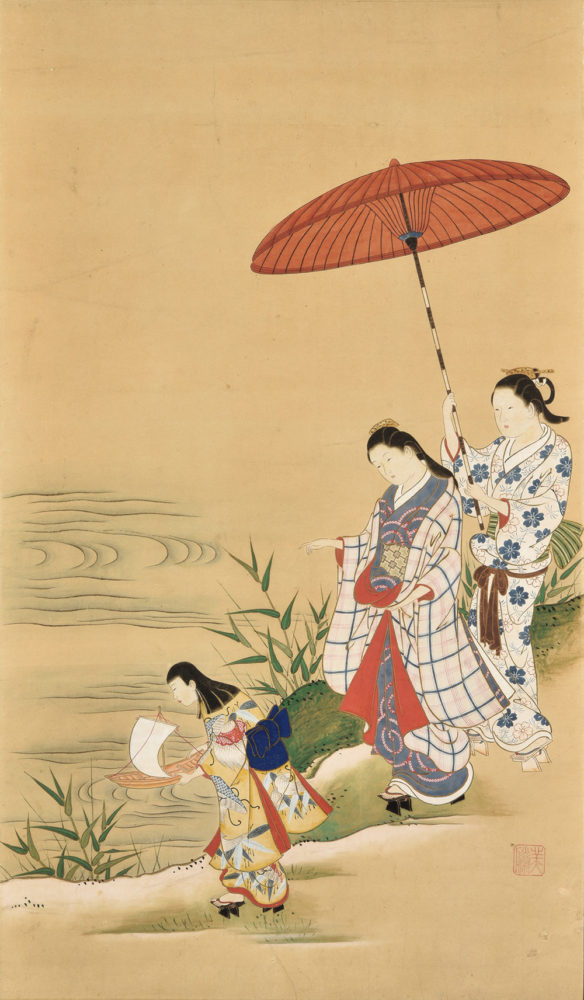 美勝「三美人図」　価格 ¥350,000（税込）