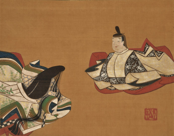 (伝)尾形 光琳「ひゐな」