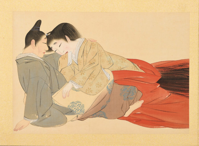 上島 鳳山「柳緑花紅画冊 」