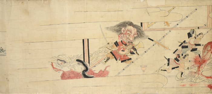 乗昌「大江山絵巻」