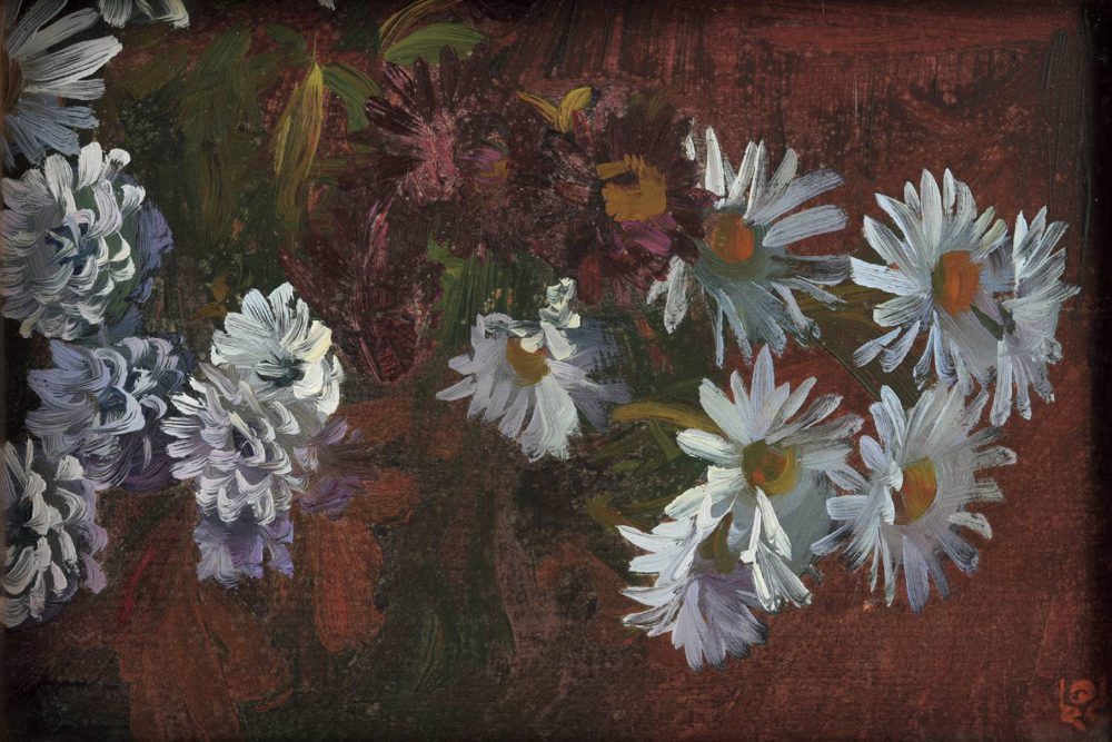 山本 鼎「菊の花」 SOLD