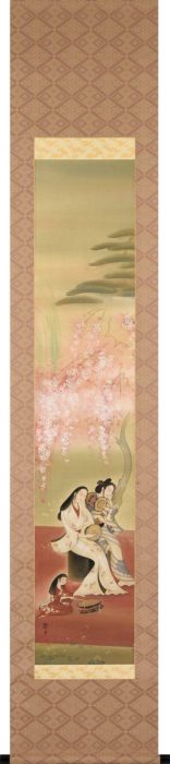 Miyake Kohaku “Beauties under the Cherry Tree” 