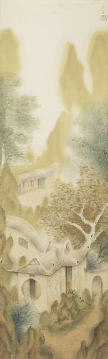 堂本 印象「隠閣獨樂」