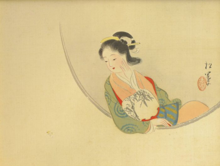Uemura Shoen “Beauty of Spring Window” 