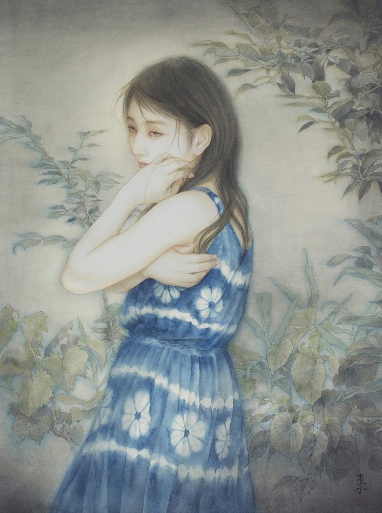 岡本東子「黒南風」 Sold
