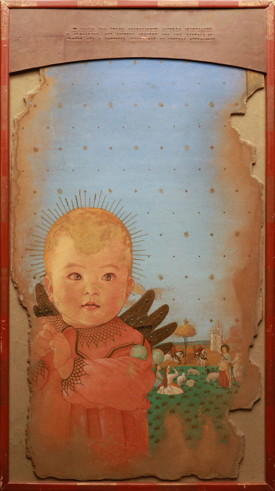 池永康晟「金の翼」(参考展示・非売品)