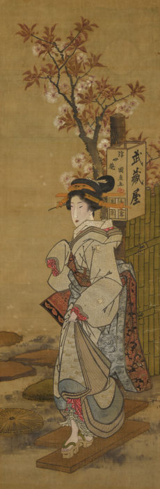 歌川 国直「美人図」