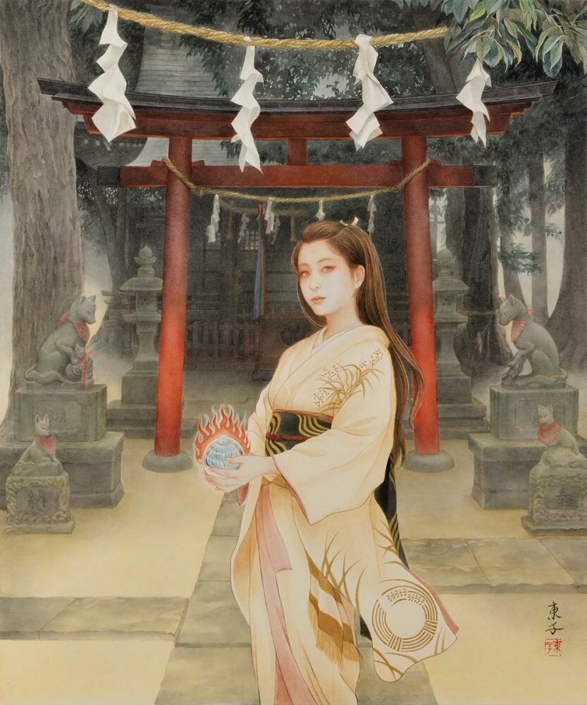 岡本東子「隠り世」