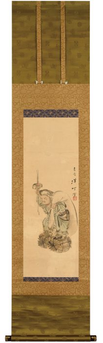 月岡 芳年「二福人図」