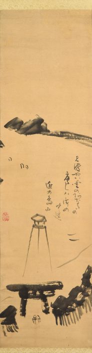 仙厓 義梵「箱崎浜画賛」