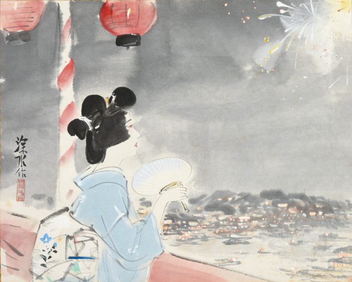 Ito Shinsui “Fireworks”