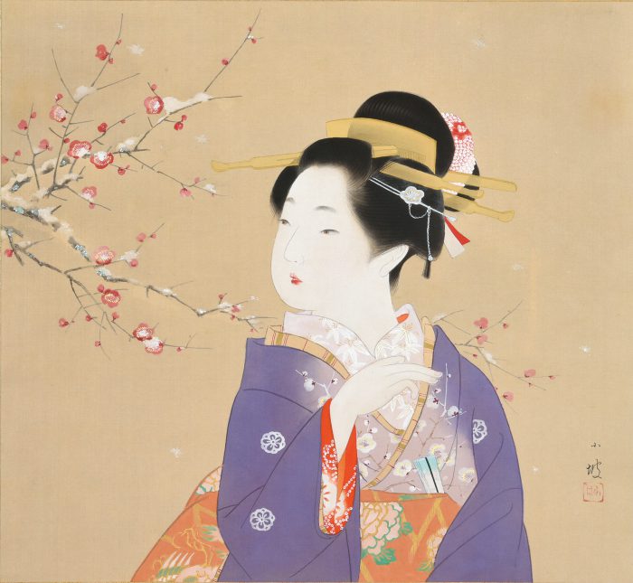 伊藤 小坡「雪の朝」