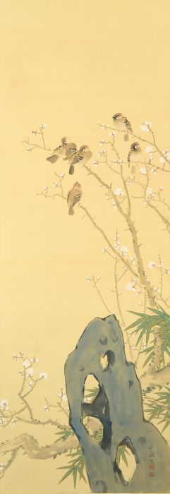 荒木 十畝「春秋花鳥」