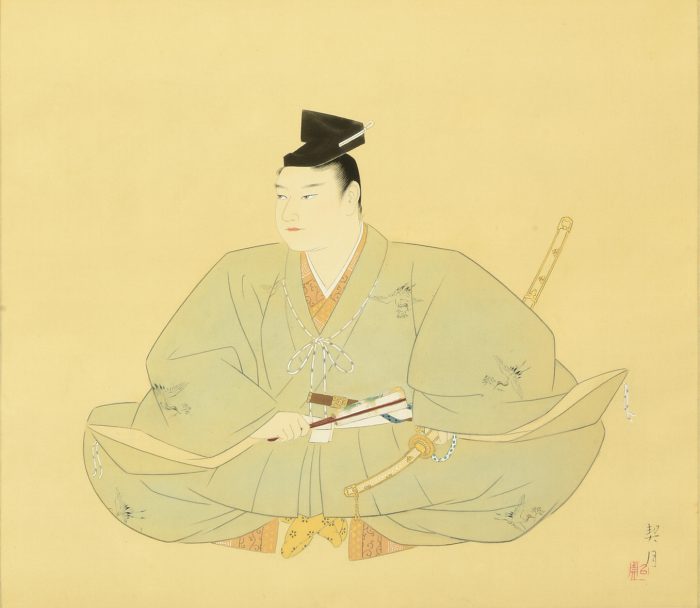 菊池 契月「北條時宗公」の販売 | 美術品販売｜東京銀座ぎゃらりい秋華洞